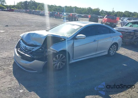 2014 Hyundai Sonata Limited из США, поврежденный, VIN 5NPEC4AC3EH827286